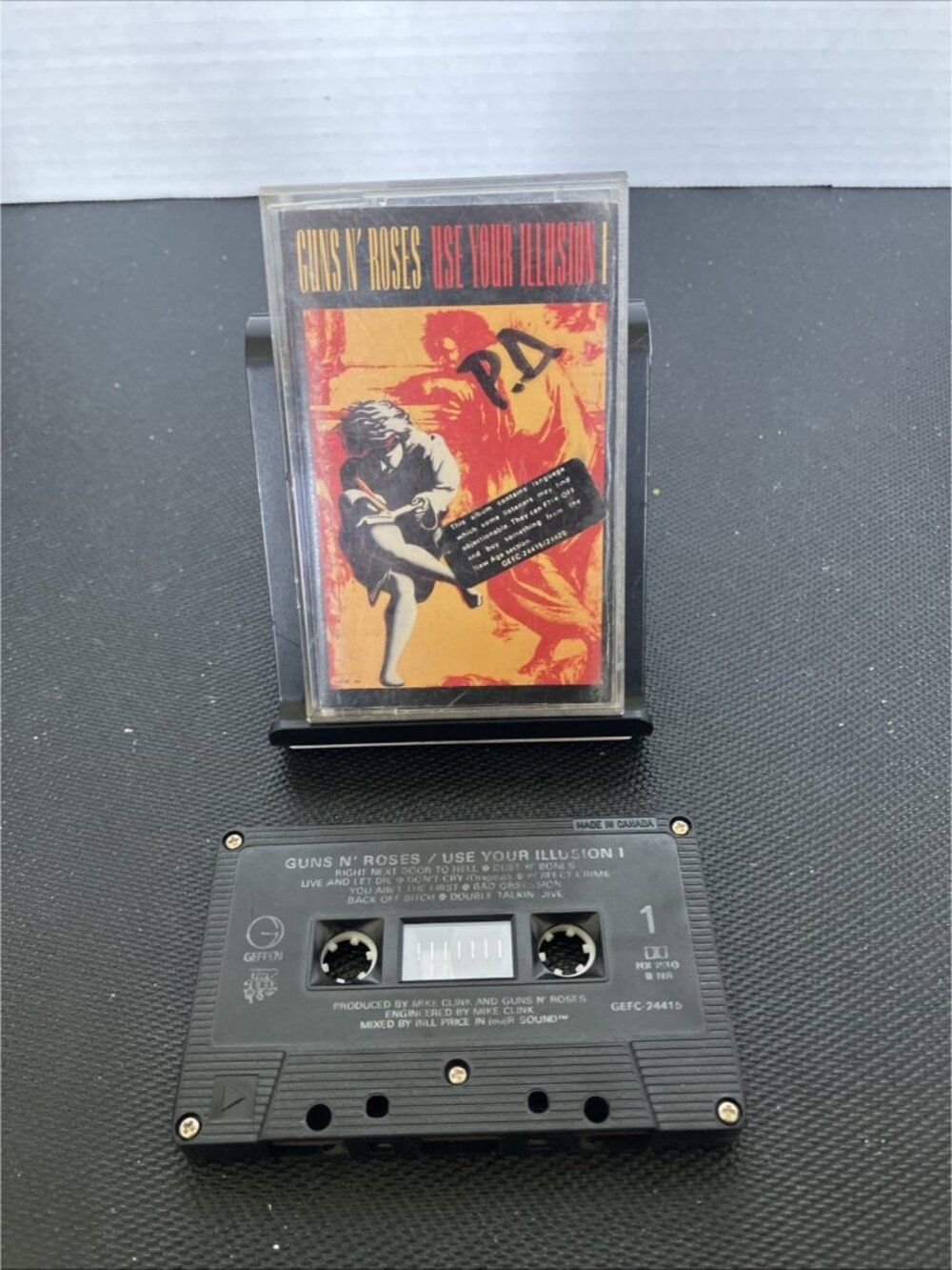 Guns N' Roses: Use Your Illusion I Cassette Tape - Insert Damage